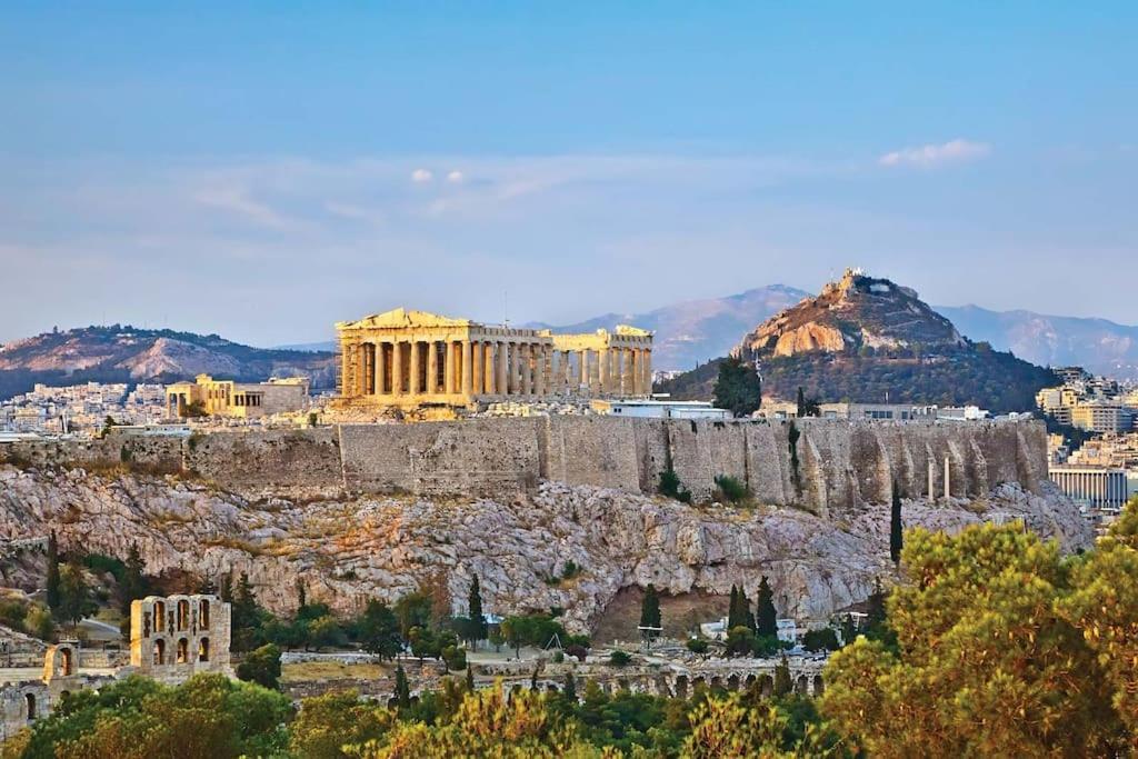 Spacious Beauty In Athens, 55M2, Metro 7' Exterior foto